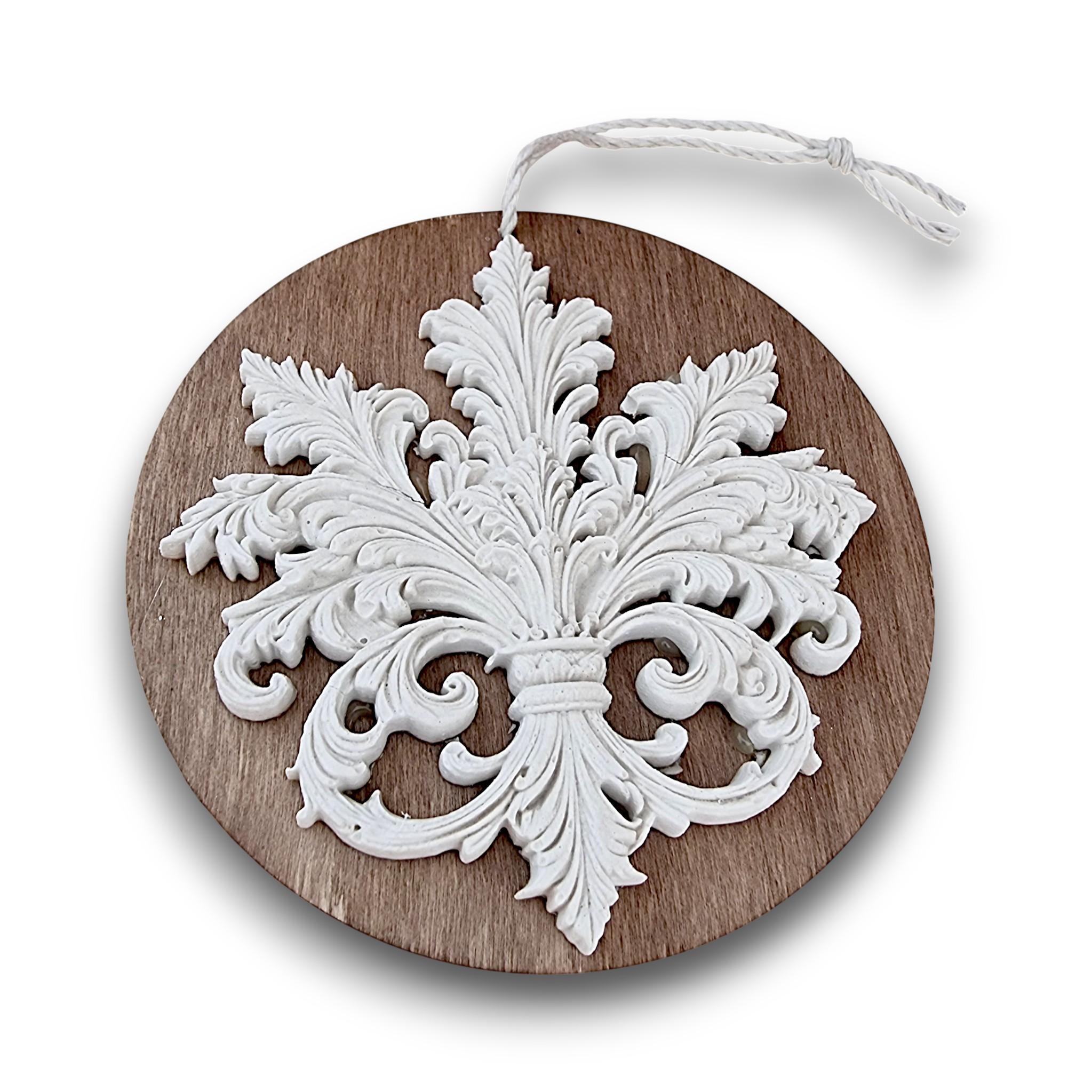 Ornament Craciun Medalion 2D 3 Ornament Craciun Medalion 2D