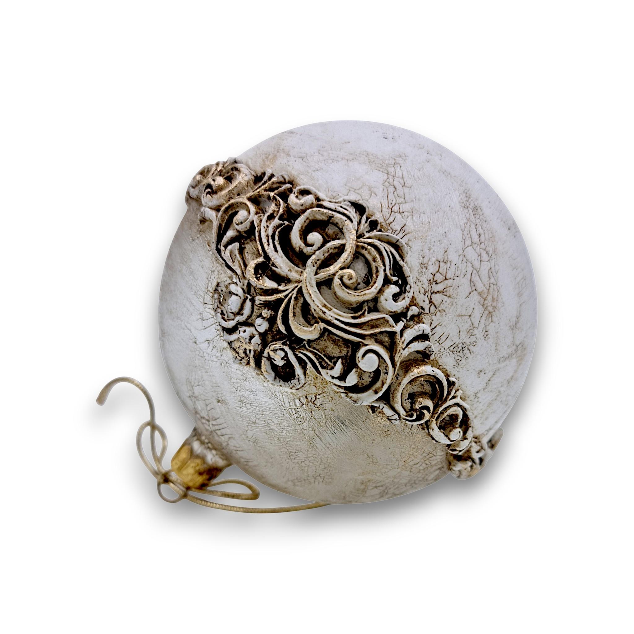 Glob sticlă aspect piatră, 10 cm 2 Glob sticlă aspect piatră, 10 cm - imagine 2