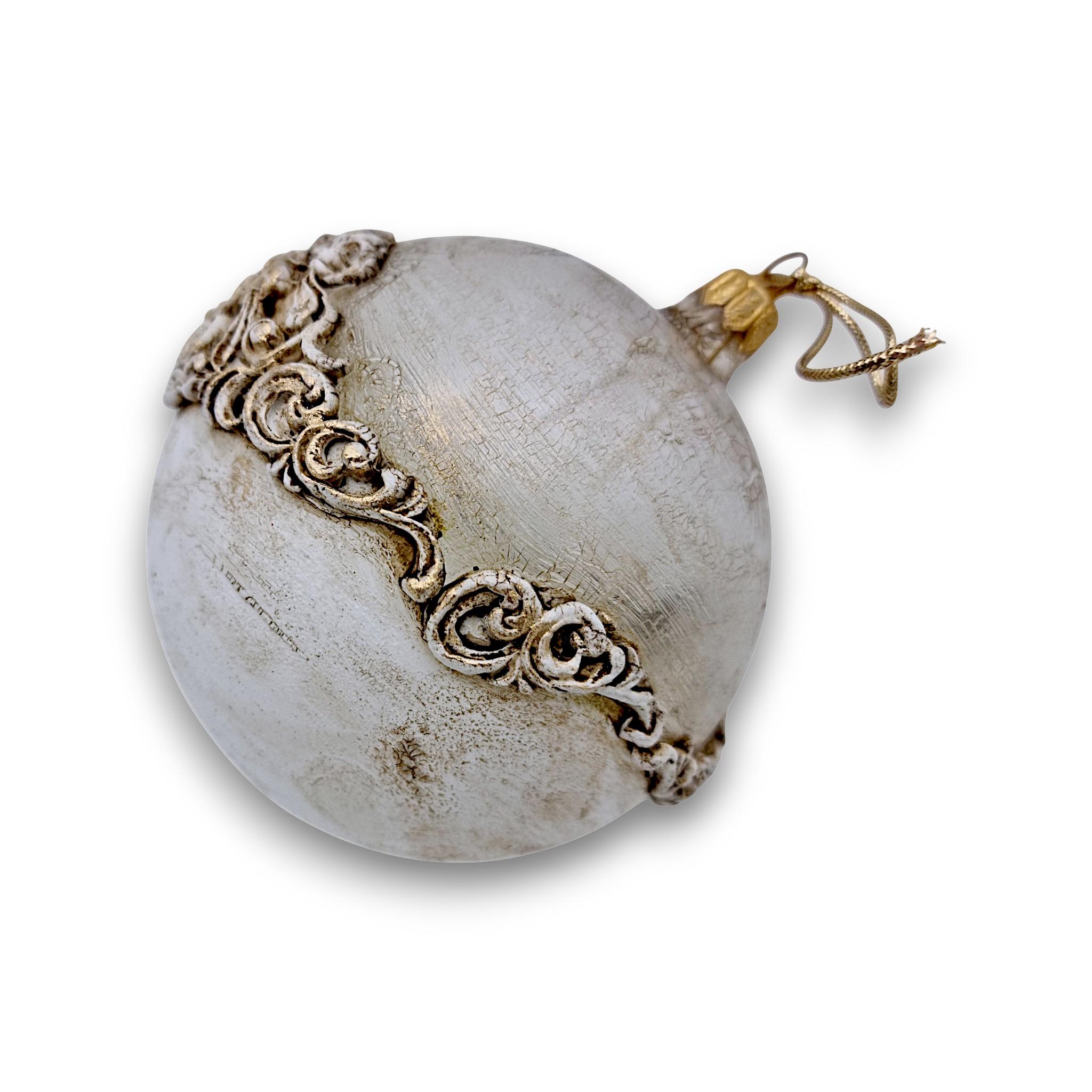 Glob sticlă aspect piatră, 10 cm 3 Glob sticlă aspect piatră, 10 cm - imagine 3