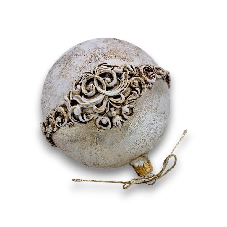 Glob sticlă aspect piatră, 10 cm