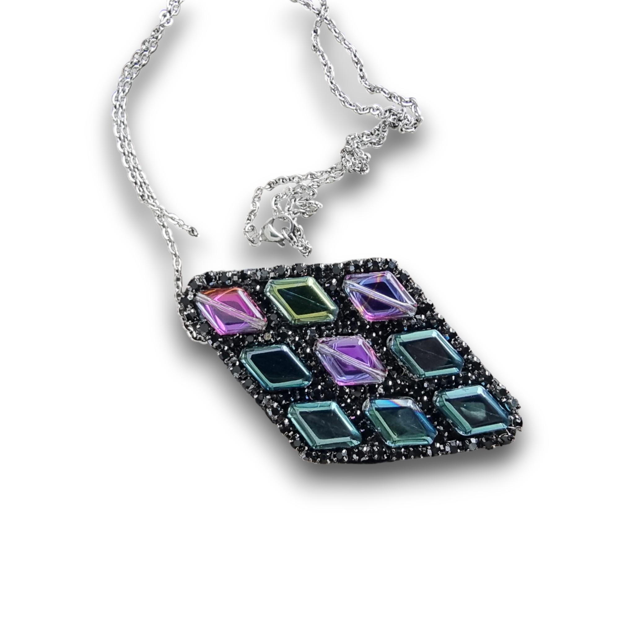 Broșă sau pandantiv, margele mari, 70/40 cm 7 Broșă sau pandantiv, margele mari, 70/40 cm