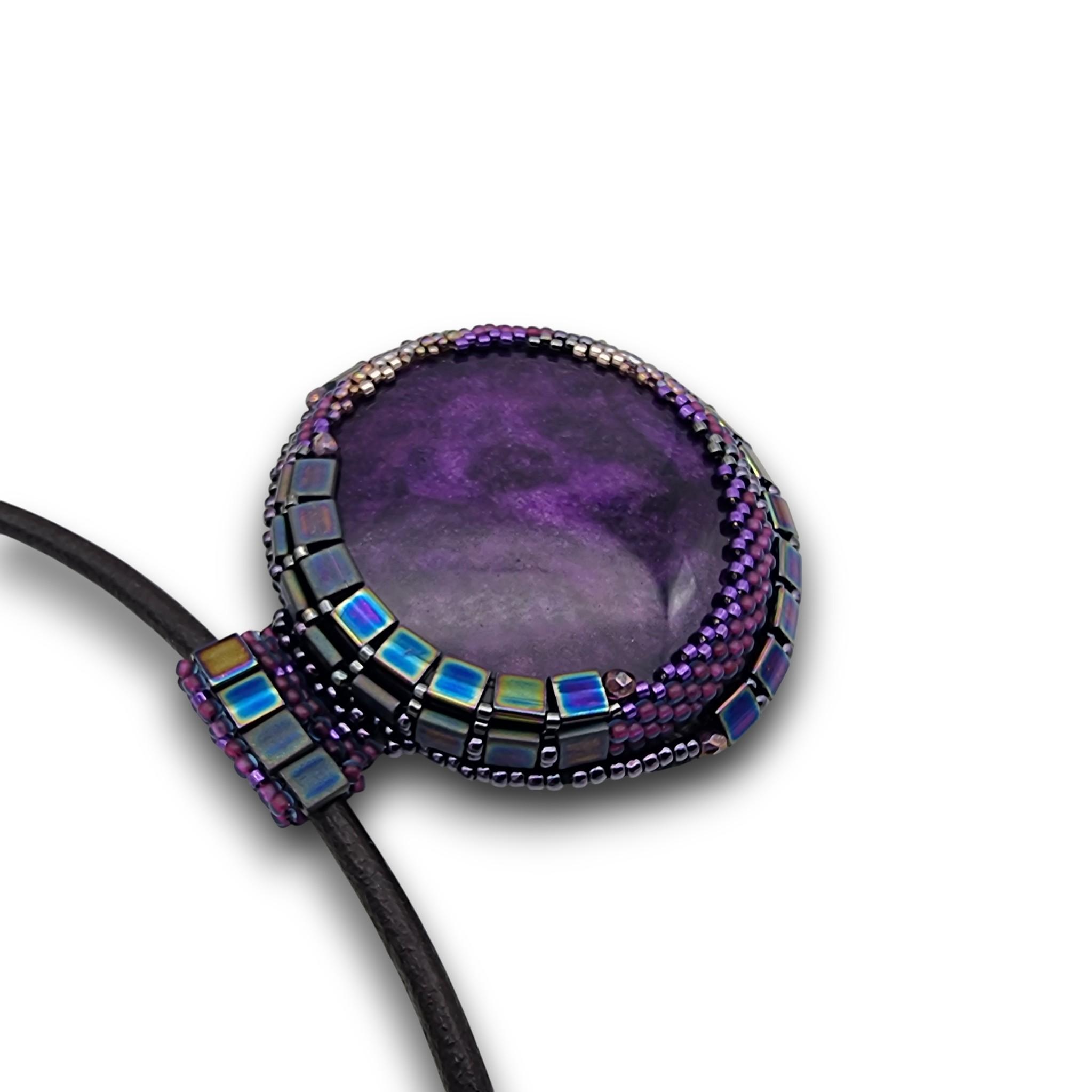 Colier Statement "Ultra Violet", 60 mm 4 Colier Statement "Ultra Violet