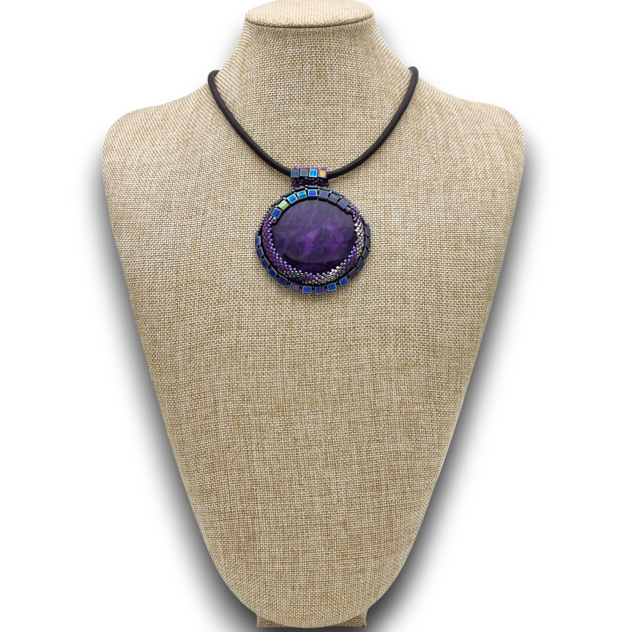 Colier Statement "Ultra Violet", 60 mm 6 Colier Statement "Ultra Violet