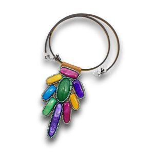 Broșă Ocean jasper, 65x50 mm (Copy)