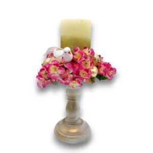 Aranjament de Paște cu Lumânare înaltă, 30 cm