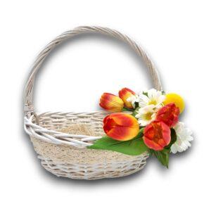 Coșuleț de Paște Artizanal, 26x20x26 cm