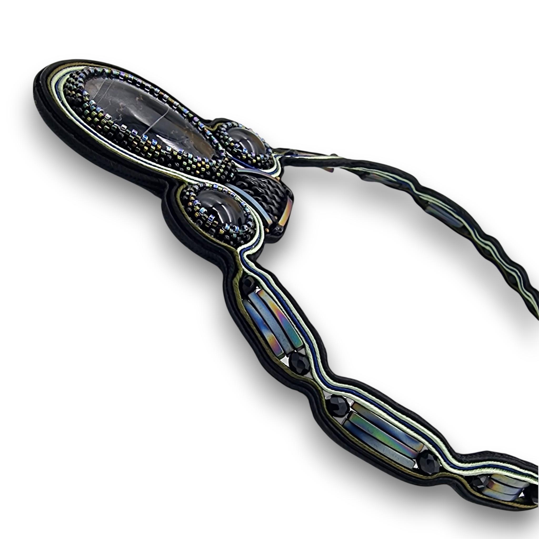 Colier Handmade Soutache 5 Colier Handmade Soutache - imagine 5