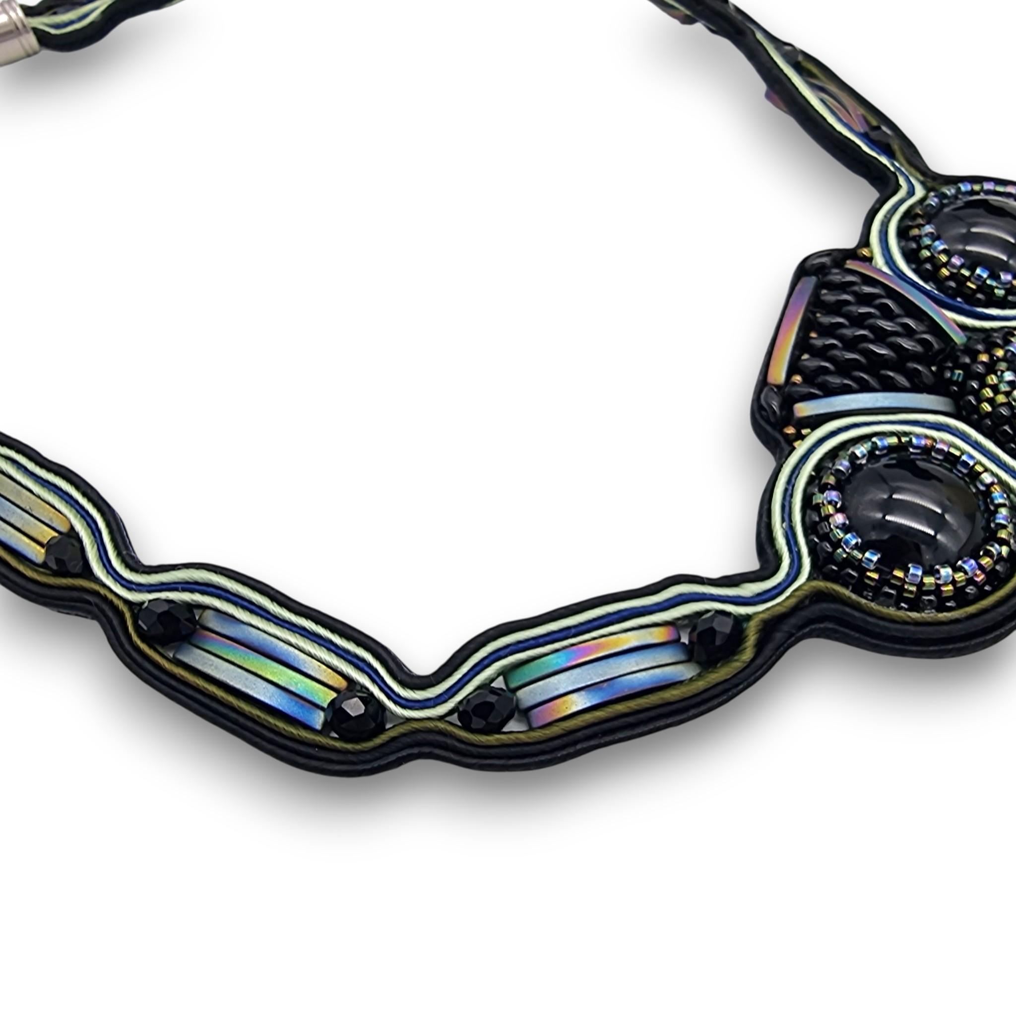 Colier Handmade Soutache 7 Colier Handmade Soutache - imagine 7