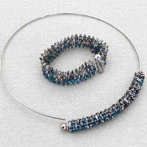 Set Bijuterii Handmade, 2 piese Set Bijuterii Handmade, 2 piese