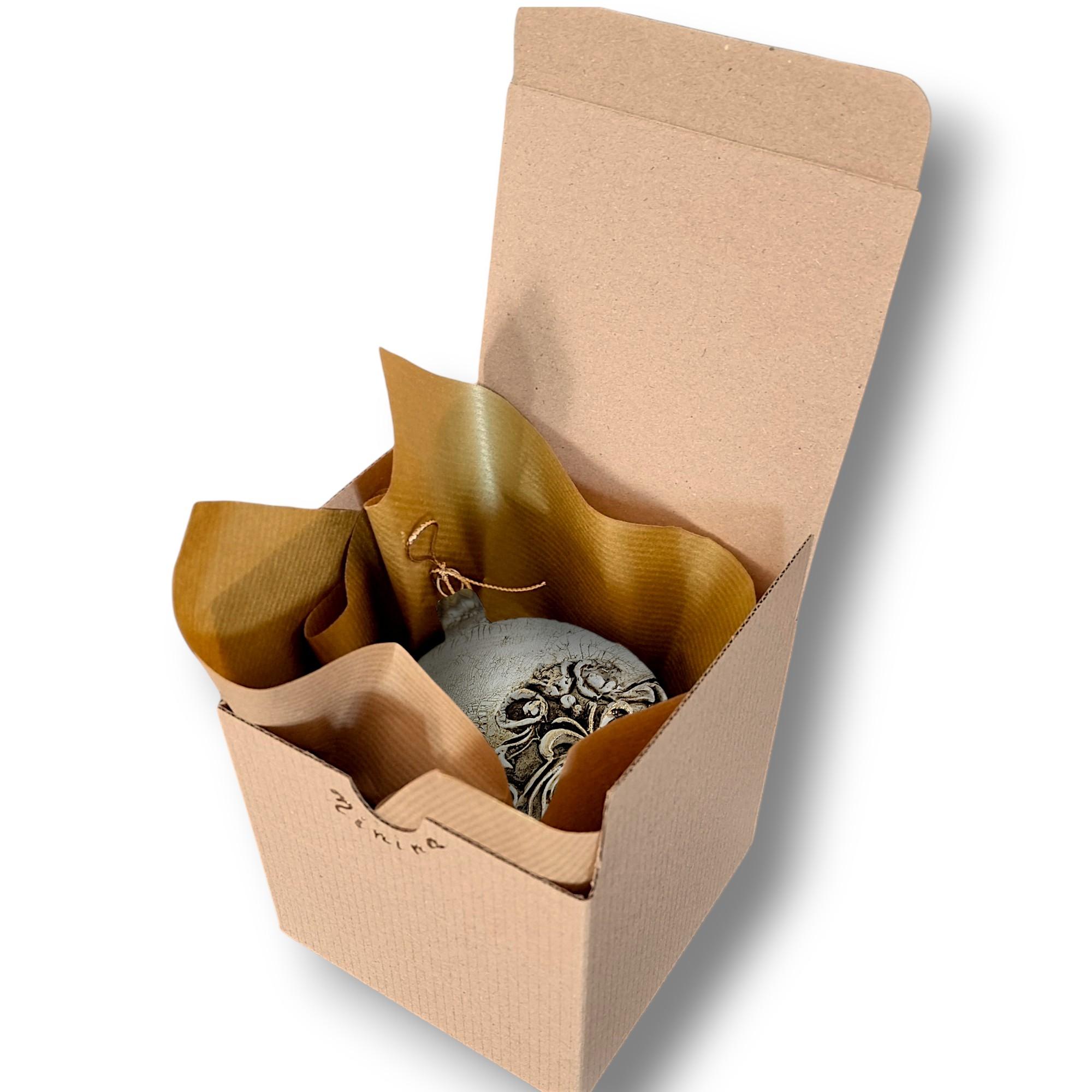 Glob sticlă aspect piatră, 10 cm 12 Glob sticlă aspect piatră, 10 cm