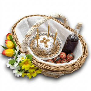 Coș Încăpător pentru Biserică și Familie, 45 cm