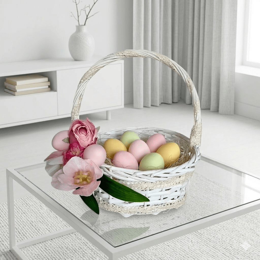 Coș pentru ouăle de Paște, 25x30 cm 1 Coș pentru ouăle de Paște, 25x30 cm