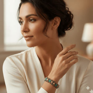 Brățară Țesătură mărgele, lățime 15 mm