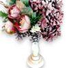 Brad decor Crăciun roz, 45 sau 65 cm - imagine 8