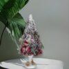 Brad decor Crăciun roz, 45 sau 65 cm