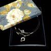 Colier choker piele naturală și inox