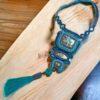 Colier Statement Soutache cu Abalone