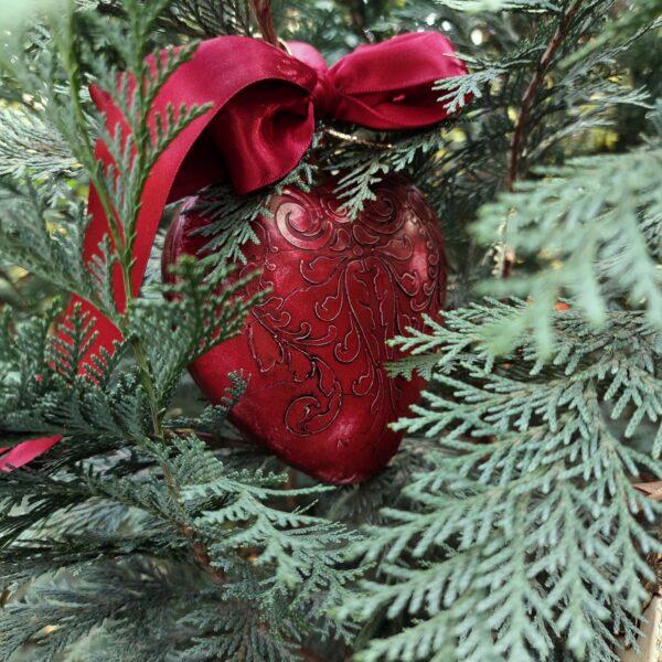 ornament craciun inima